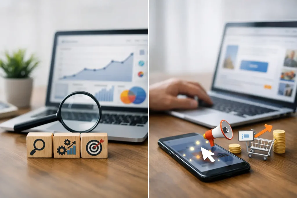 Hakukoneoptimointi vai Google Ads yritykselle?